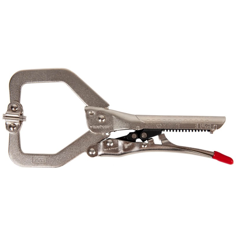 WDK-65036AUTO Зажим сварочный автоматический С-образный с фиксатором. Струбцины сварочные., WiederKraft