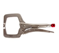 WDK-65051 Зажим сварочный С-образный с фиксатором. Струбцины сварочные. (368х177х30 мм)