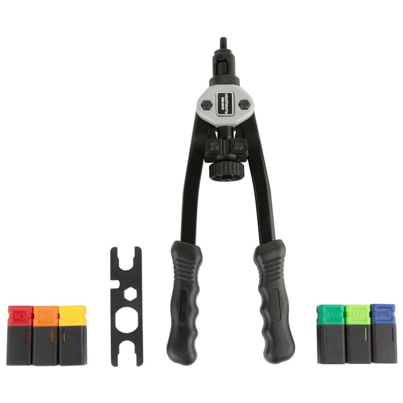 WDK-RN120 Двуручный заклепочник для резьбовых заклепок M3-M10, WiederKraft WDK-RN120 Двуручный заклепочник для резьбовых заклепок M3-M10, WiederKraft