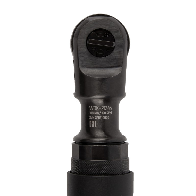 WDK-21345 Пневматическая трещотка 3/8”, 108 Нм, усиленная, WiederKraft WDK-21345 Пневматическая трещотка 3/8”, 108 Нм, усиленная, WiederKraft