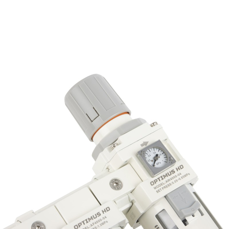 AFFW4000-04  Блок подготовки воздуха 1/2" трехступенчатый с влагомаслоотделителем, регулятором и ман, OPTIMUS AFFW4000-04  Блок подготовки воздуха 1/2" трехступенчатый с влагомаслоотделителем, регулятором и ман, OPTIMUS