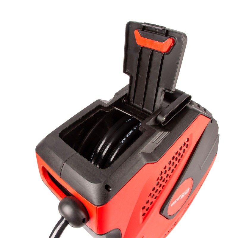 WDK-85260 Пневматическая катушка с армированным шлангом PVC 1/2", 15+1 м, WiederKraft WDK-85260 Пневматическая катушка с армированным шлангом PVC 1/2", 15+1 м, WiederKraft
