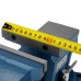 OPT-BV125 Профессиональные слесарные тиски поворотные с наковальней 125 мм