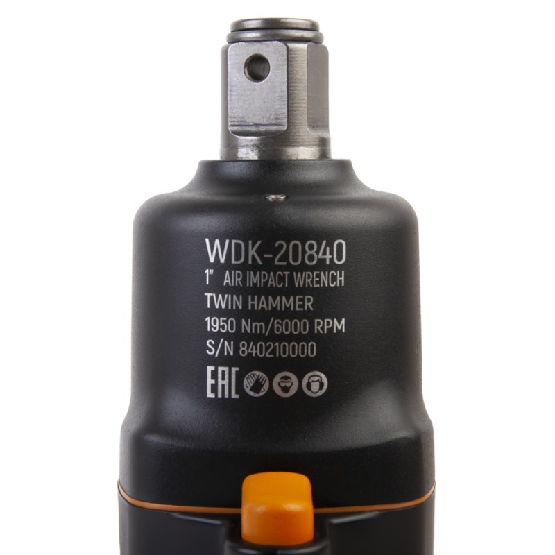 Пневматический ударный гайковерт 1" WDK-20840
