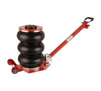 WDK-81813D Домкрат пневматический подкатной г/п 5 т, 150-440 мм, с регулировкой угла наклона рукояти