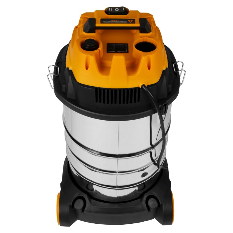 WDK-DUSTER L+ Промышленный пылесос 1600 Вт / 30 л, с подключением электроинструмента