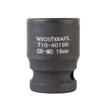 WDK-710-4019 Головка торцевая ударная 1/2", 6 граней, 19 мм