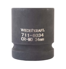 WDK-711-8034 Головка торцева ударная 1", 6 граней, 34 мм