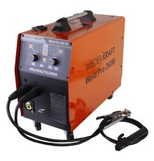 Weld Pro 260M Сварочный аппарат инверторный 260A, 220В MIG/MAG/MMA/Lift TIG с горелкой 24KD