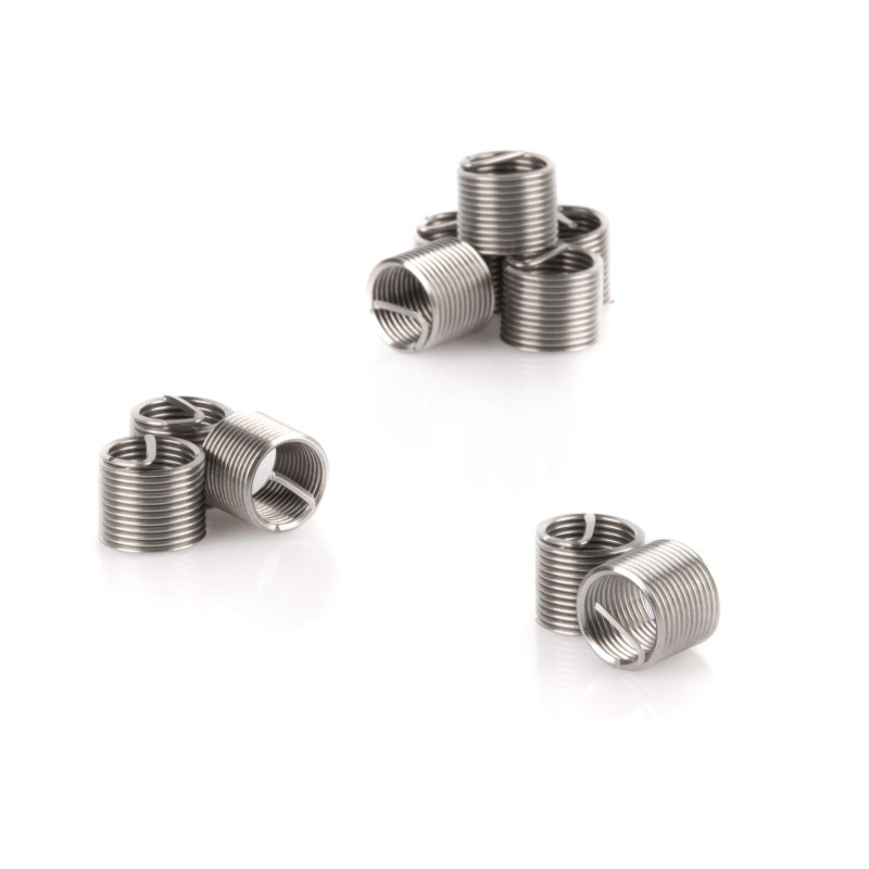 WDK-IN1012 Резьбовые вставки M10X1,25, 10 предметов, WiederKraft WDK-IN1012 Резьбовые вставки M10X1,25, 10 предметов, WiederKraft