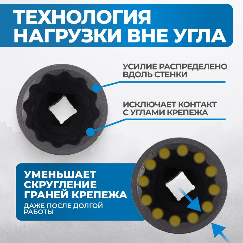 OPT-40204 Набор ударных головок глубоких 1/2", 4 предмета, 30-36 мм, OPTIMUS OPT-40204 Набор ударных головок глубоких 1/2", 4 предмета, 30-36 мм, OPTIMUS