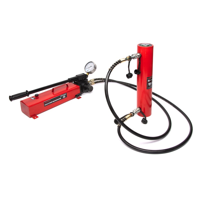 HRH-CY0703301 Гидравлический цилиндр (домкрат) двухполостной 30 т, ход 300 мм, HARRISON