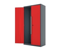Шкаф инструментальный "Premium" 1000х500х1950h мм. (7016 Серый_антрацит_корпус, 3000 Красный_ящики/д