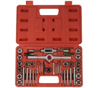 OPT-ITDS40 Набор метчиков и плашек 4NC40 - 1/2NF20, дюймовая резьба, 40 предметов