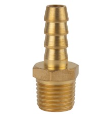 OPT-72008HHM Штуцер пневматический ёлочка, внешняя резьба 1/4", 8 мм