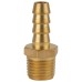 OPT-72008HHM Штуцер пневматический ёлочка, внешняя резьба 1/4", 8 мм, OPTIMUS
