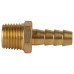 OPT-72008HHM Штуцер пневматический ёлочка, внешняя резьба 1/4", 8 мм, OPTIMUS