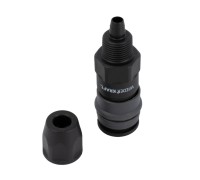 WDK-840SP Композитное пневматическое быстроразъёмное соединение с креплением шланга, диаметр 8/12мм