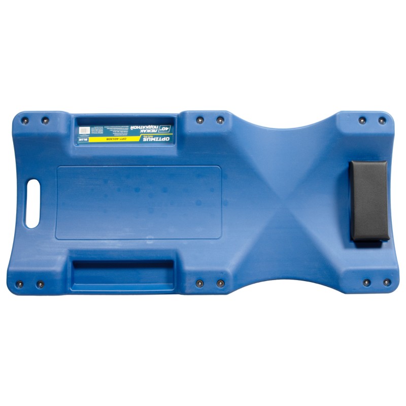 OPT-40130B Лежак ремонтный, подкатной, пластиковый, синий, OPTIMUS OPT-40130B Лежак ремонтный, подкатной, пластиковый, синий, OPTIMUS