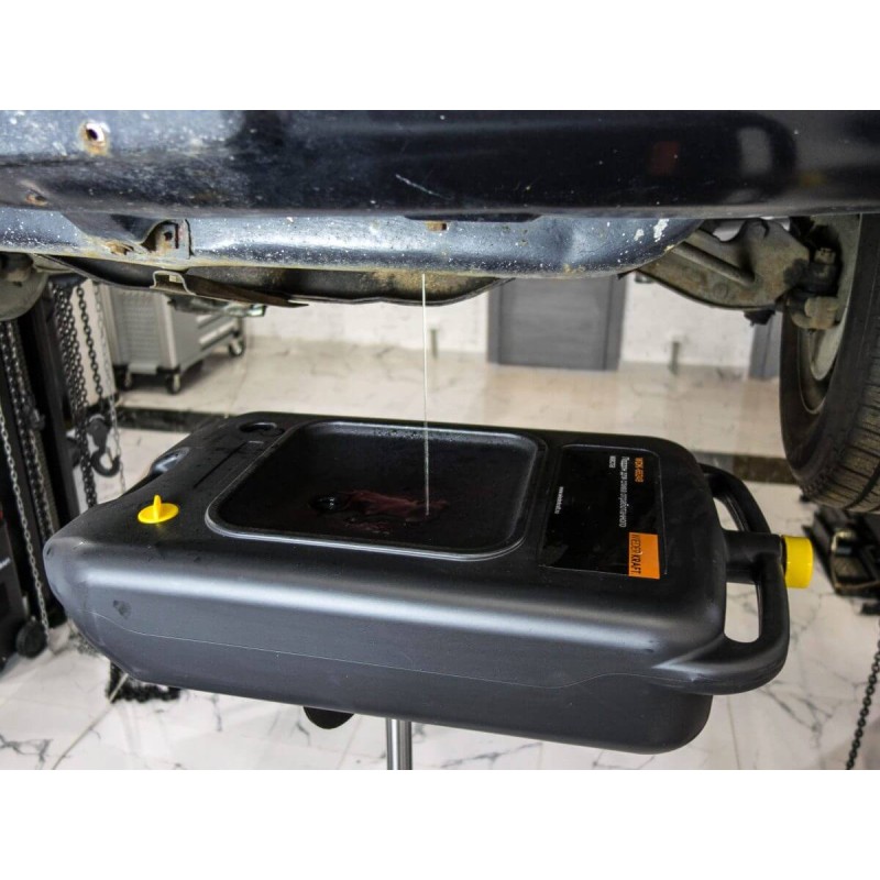 WDK-65240 Емкость для слива и хранения отработанного масла, 10 л, WiederKraft