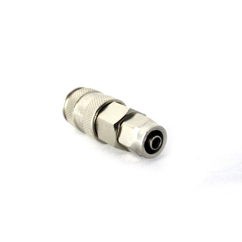 WDK-830SPA Cоединение с обжимным креплением шланга, диаметр 8/10, WiederKraft WDK-830SPA Cоединение с обжимным креплением шланга, диаметр 8/10, WiederKraft