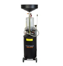 WDK-89380 Установка для откачки или слива масла с предкамерой, бак 65 л