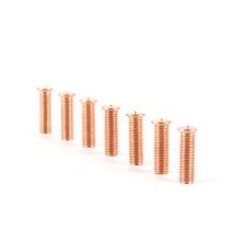 WDK-F016 Шпилька приварная омедненная для споттера, 10 шт