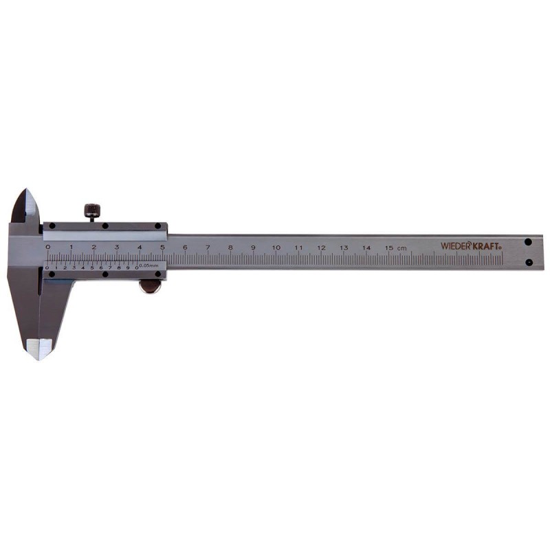 WDK-MC15005 Штангенциркуль нониусный 150 мм, 0,05 мм, тип I, ГОСТ 166-89, со сборной рамкой, WiederKraft WDK-MC15005 Штангенциркуль нониусный 150 мм, 0,05 мм, тип I, ГОСТ 166-89, со сборной рамкой, WiederKraft