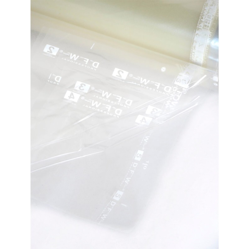 WDK-W80 (прозрачная)  Плёнка антипылевая для окрасочных камер 75 см х 80 м, WiederKraft