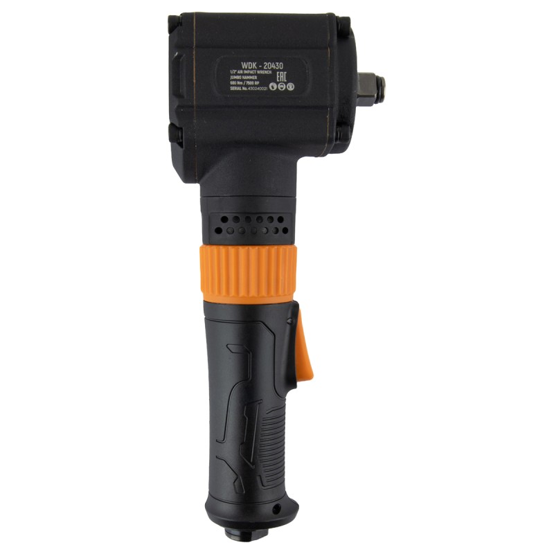 WDK-20430 Гайковерт пневматический ударный, угловой, привод 1/2", 700 Нм WDK-20430 Гайковерт пневматический ударный, угловой, привод 1/2", 700 Нм