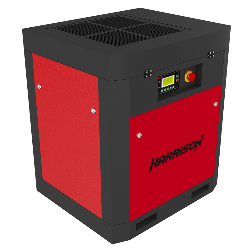 HRS-941300IP-23 Винтовой компрессор с ременным приводом Harrison: 1300 л/мин, 10 бар, 11 кВт, HARRISON