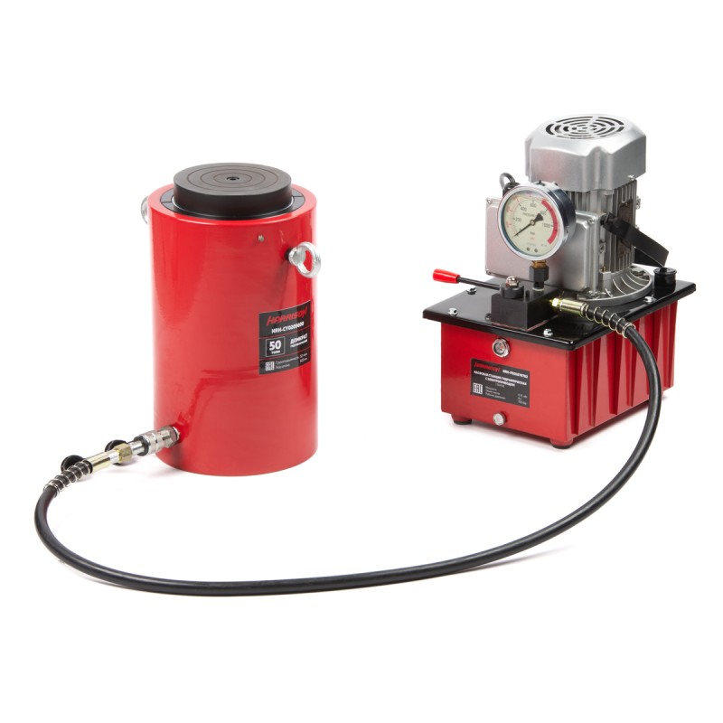HRH-CY0205600 Гидравлический цилиндр (домкрат), многоступенчатый, однополостной 50 т, ход 600 мм, HARRISON