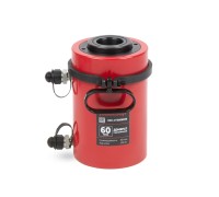 HRH-CY0806100 Гидравлический цилиндр (домкрат) с полым штоком, двухполостной 60 т, ход 100 мм