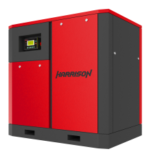 HRS-943300 Винтовой компрессор с ременным приводом Harrison: 3300 л/мин, 10 бар, 22 кВт