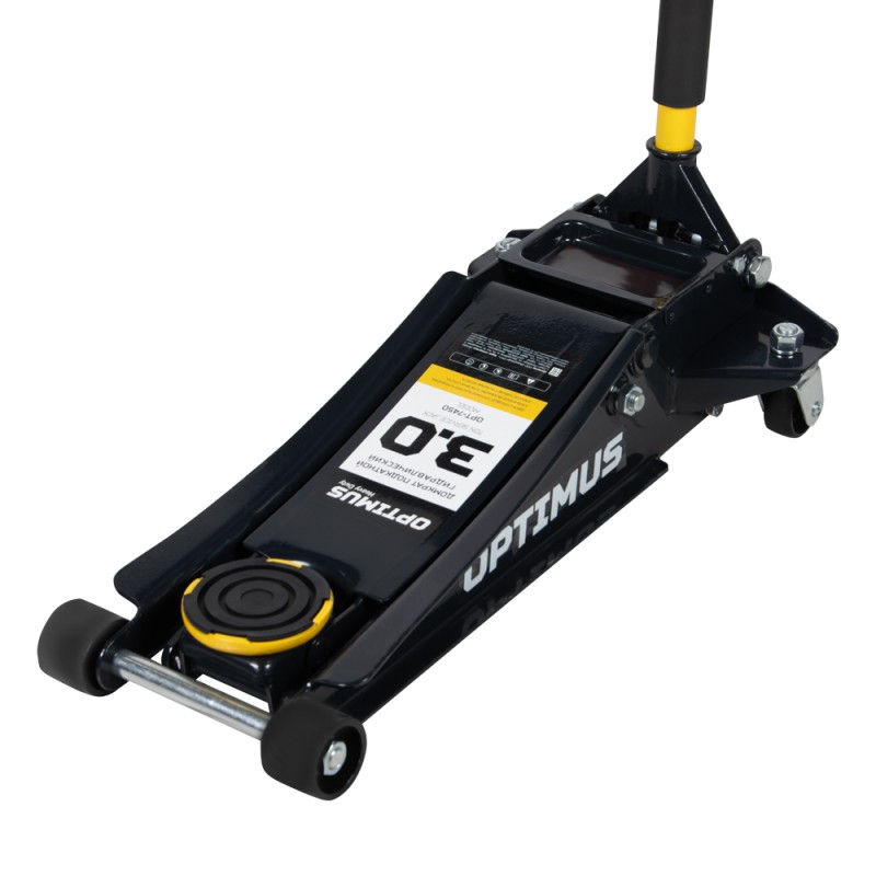 OPT-7550 Домкрат подкатной гидравлический, г/п 3 т, 120-460 мм, OPTIMUS OPT-7550 Домкрат подкатной гидравлический, г/п 3 т, 120-460 мм, OPTIMUS