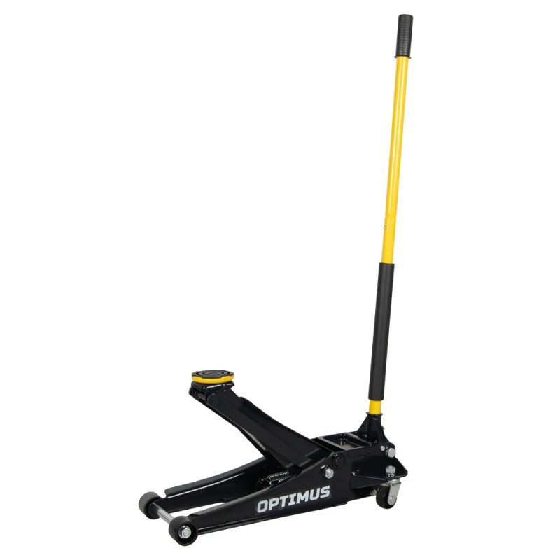 OPT-7550 Домкрат подкатной гидравлический, г/п 3 т, 120-460 мм, OPTIMUS OPT-7550 Домкрат подкатной гидравлический, г/п 3 т, 120-460 мм, OPTIMUS