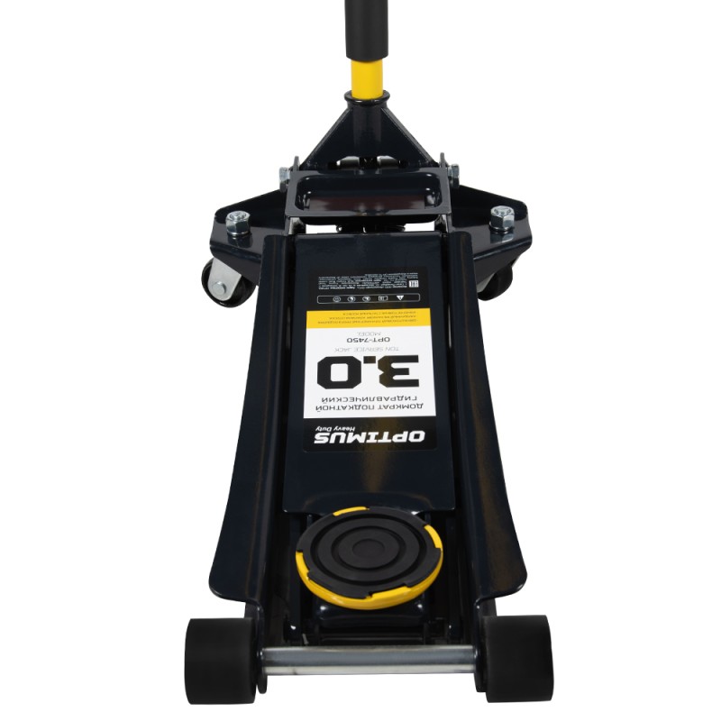 OPT-7550 Домкрат подкатной гидравлический, г/п 3 т, 120-460 мм, OPTIMUS OPT-7550 Домкрат подкатной гидравлический, г/п 3 т, 120-460 мм, OPTIMUS