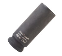 WDK-710-4021L   Головка торцевая ударная глубокая 1/2", 6 граней, 21 мм