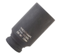 WDK-710-4030L Головка торцевая ударная глубокая 1/2", 6 граней, 30 мм