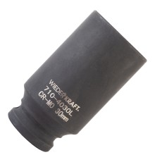 WDK-710-4030L Головка торцевая ударная глубокая 1/2", 6 граней, 30 мм