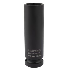 WDK-702-17L Головка торцевая ударная глубокая тонкостенная 1/2", 6 граней, 17 мм
