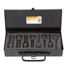 WDK-705H Набор ударных головок 1/2" HEX 8 предметов, H5-H19