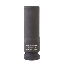 WDK-710-4015L Головка торцевая ударная глубокая 1/2", 6 граней, 15 мм