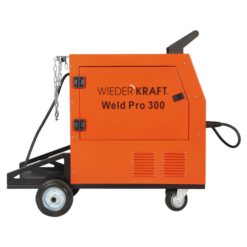 WELD Pro 300 Сварочный аппарат инверторный 300A, 380В MIG/MAG/MMA/Lift TIG с горелкой 24AK