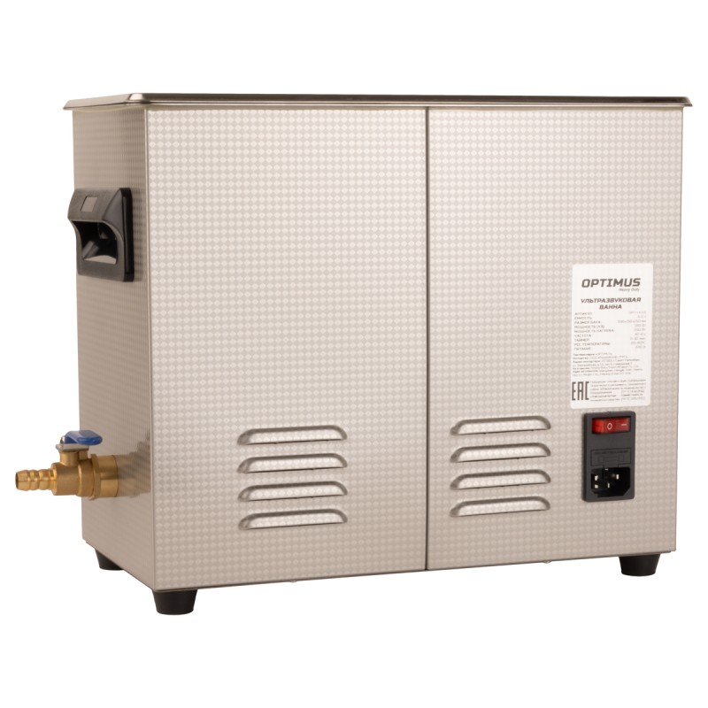 OPT-UC65 Ультразвуковая мойка с подогревом 6,5 л, OPTIMUS OPT-UC65 Ультразвуковая мойка с подогревом 6,5 л, OPTIMUS