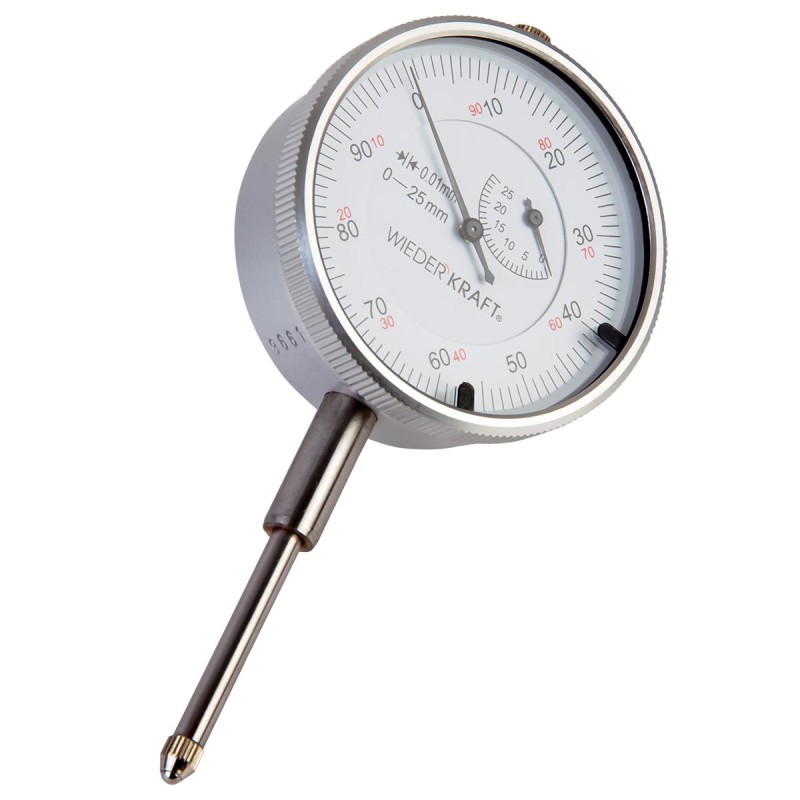 WDK-MI2501 Индикатор часового типа 0-25 мм, 0,01 мм, WiederKraft WDK-MI2501 Индикатор часового типа 0-25 мм, 0,01 мм, WiederKraft