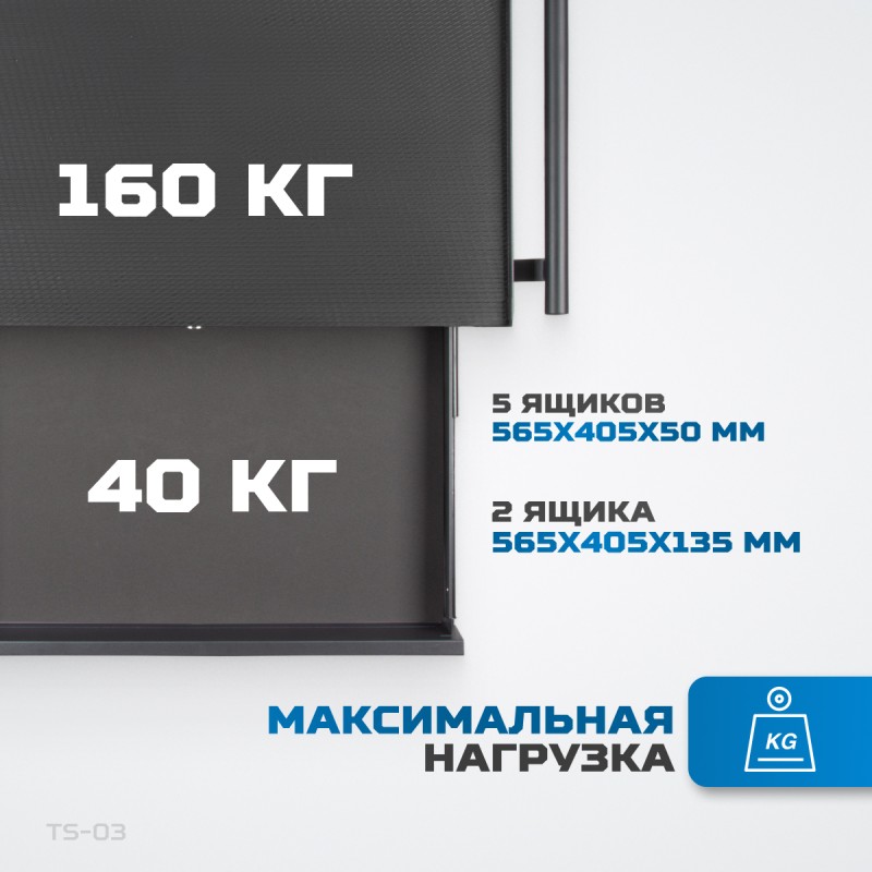 OPTIMUS TS-03 Тележка инструментальная, 7 ящиков OPTIMUS TS-03 Тележка инструментальная, 7 ящиков