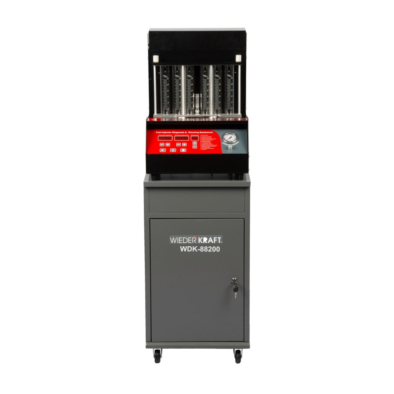 WDK-88200 Стенд для тестирования и промывки форсунок, WiederKraft WDK-88200 Стенд для тестирования и промывки форсунок, WiederKraft