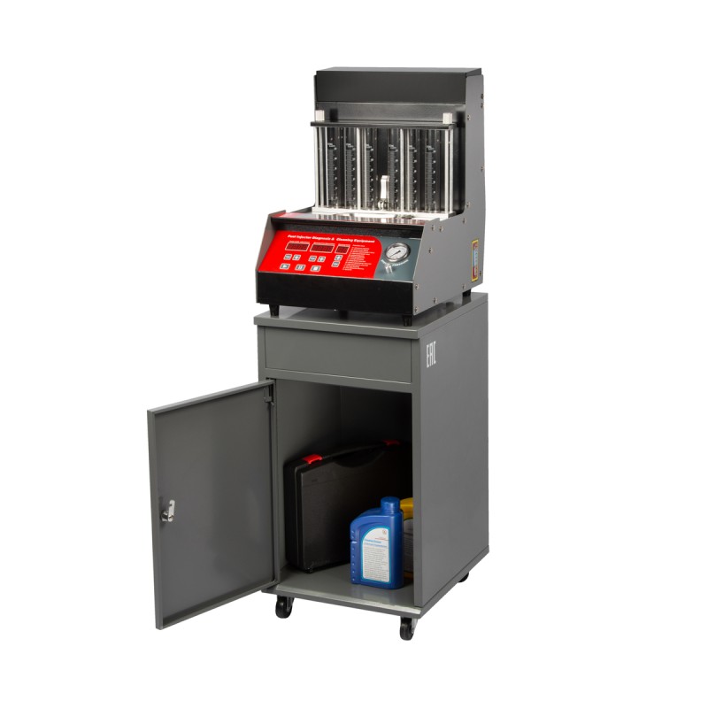 WDK-88200 Стенд для тестирования и промывки форсунок, WiederKraft WDK-88200 Стенд для тестирования и промывки форсунок, WiederKraft