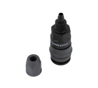 WDK-830SP Композитное пневматическое быстроразъёмное соединение с креплением шланга, диаметр 6,5/10